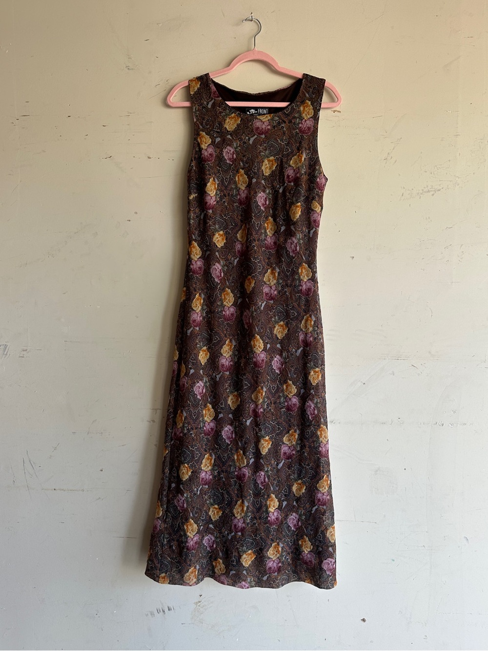 Vintage 90s grunge floral Whimsygoth dress